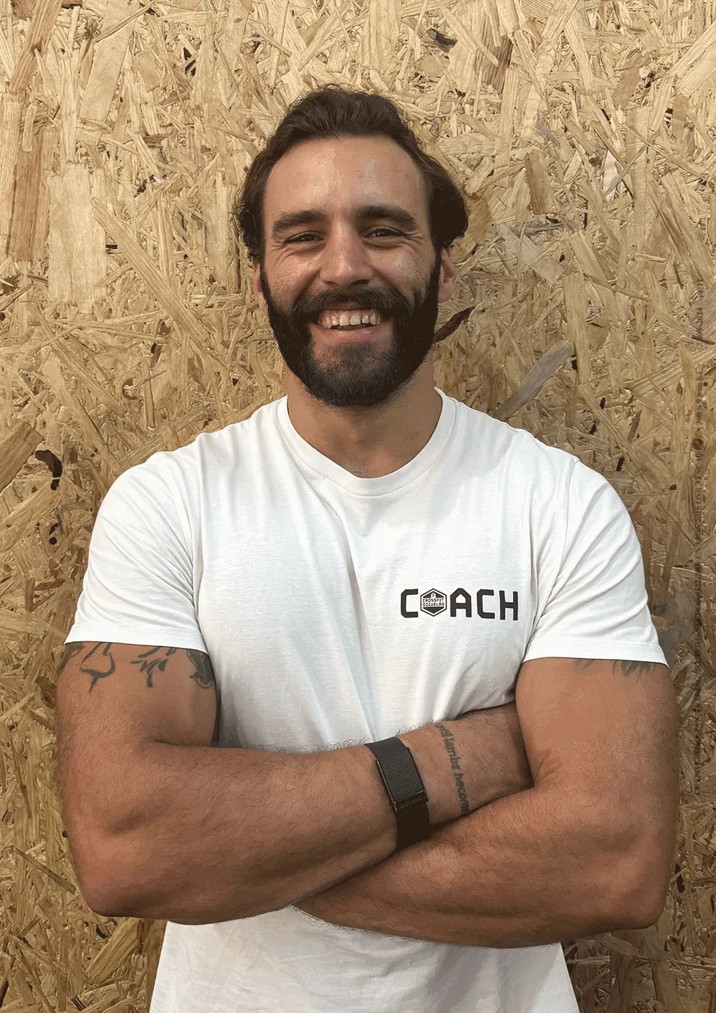 CrossFit gym with training equipment