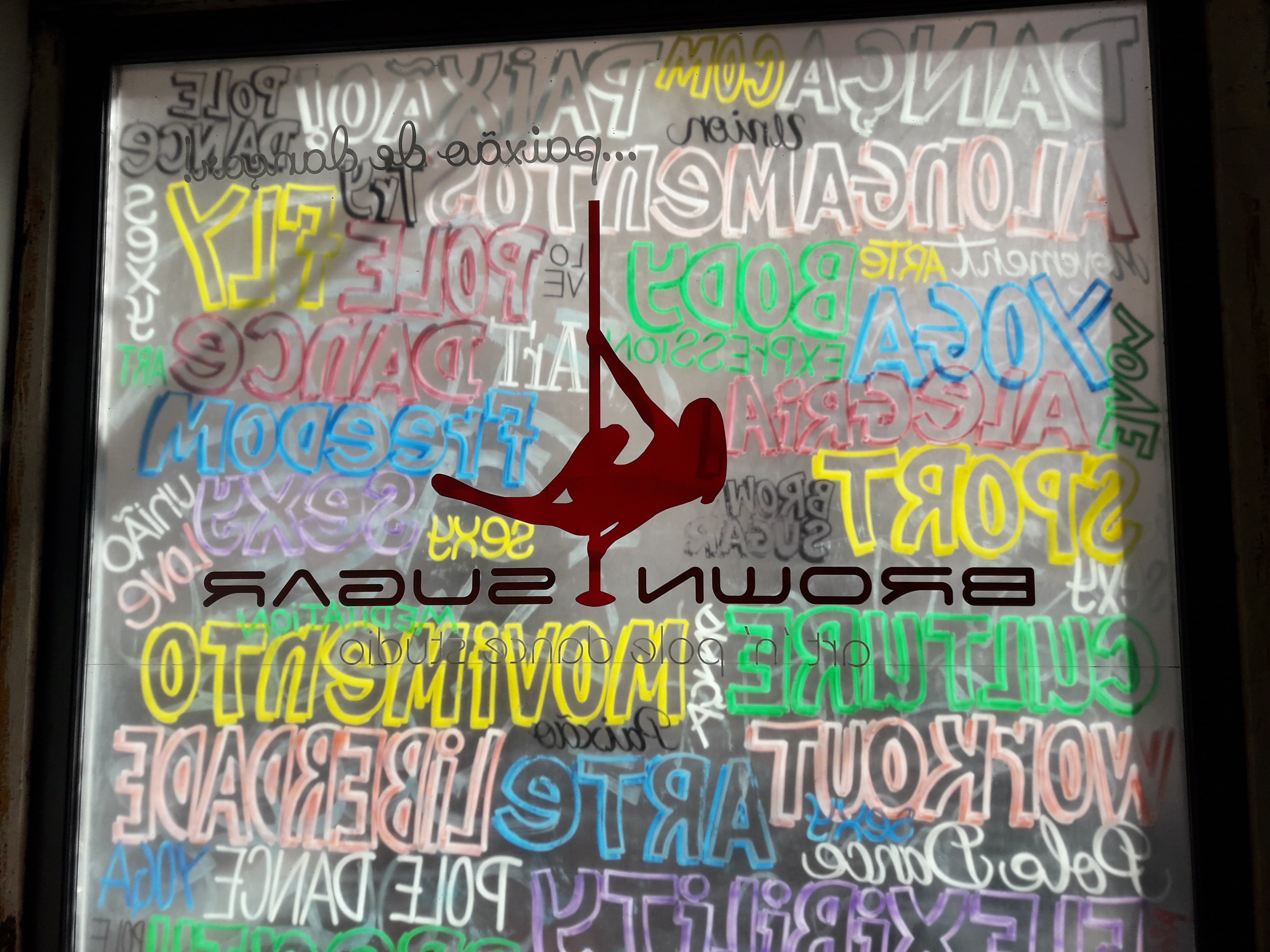 Brown Sugar Art 'n' Pole Dance Studio gym interior